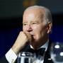 U.S. President Joe Biden addresses the annual White House Correspondents Association Dinner