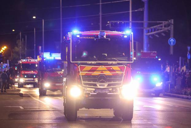 Zagreb: Generalna proba svečanog vojnog mimohoda