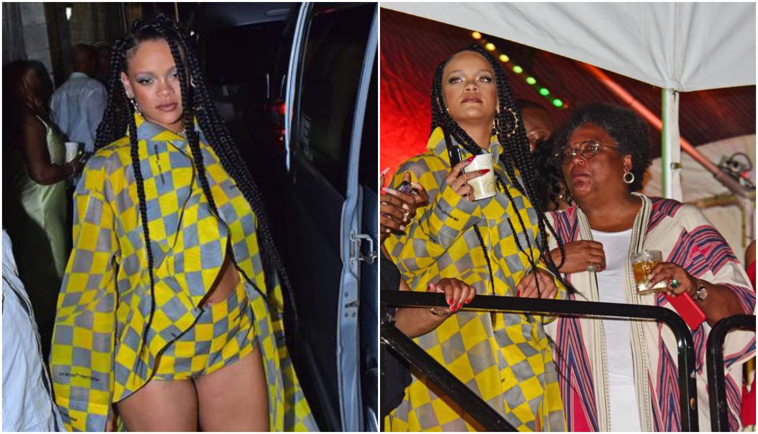 Mami poglede: Rihanna partija na Barbadosu s premijerkom...