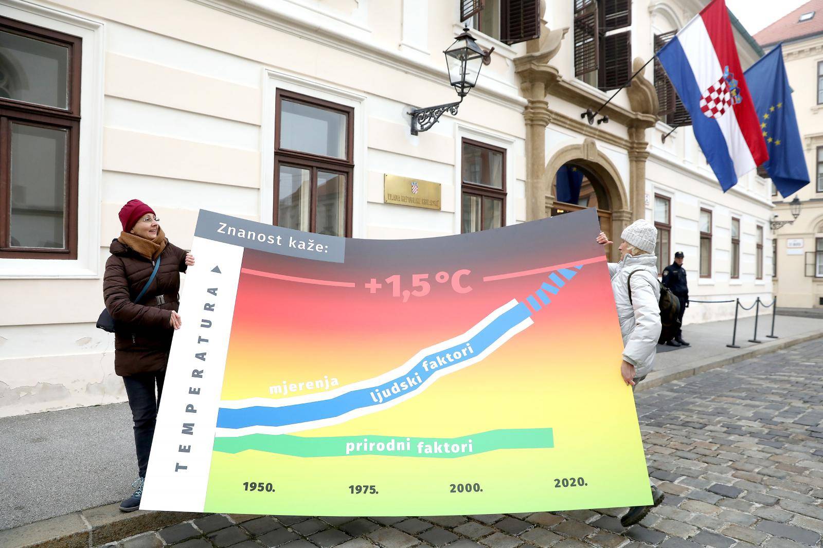 Zagreb: Vladi predan Apel za klimatsku akciju koji je potpisalo više od 500 znanstvenika RH