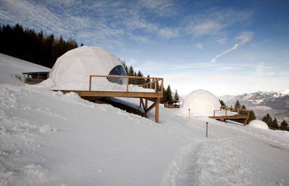 Moderni nomadi zimuju u šatorima u švicarskim Alpama