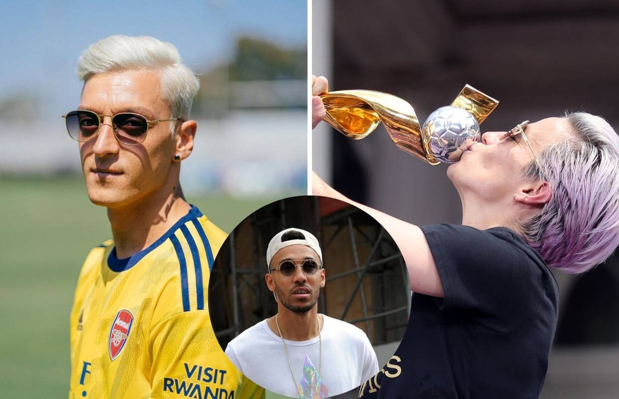 Özil postao 'plavuša', Auba mu rekao: Izgledaš kao Rapinoe...