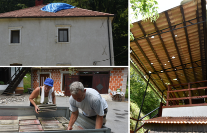 Ribnik pretrpio velike štete: Led veličine loptica  oštetio kuće, nedostaje materijala za obnovu