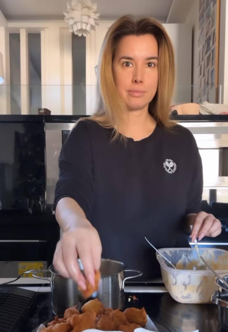 Nives Celzijus bez šminke radila fritule: 'Danas samo dijetno...'