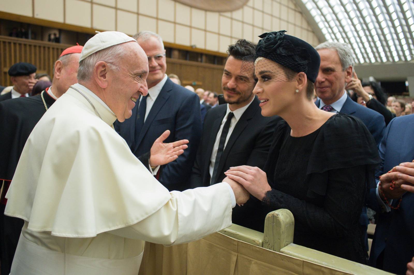 April 28, 2018 : Audience with participants at 'Unite To Cure, A Global Health Care Initiative, at Aula Paolo VI in The Vatican .