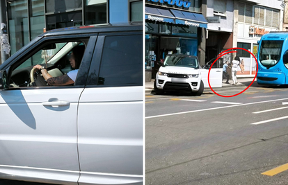 FOTO Range Roverom blokirala promet u Zagrebu pa napala vozača ZET-a?! 'Pao je na pod'