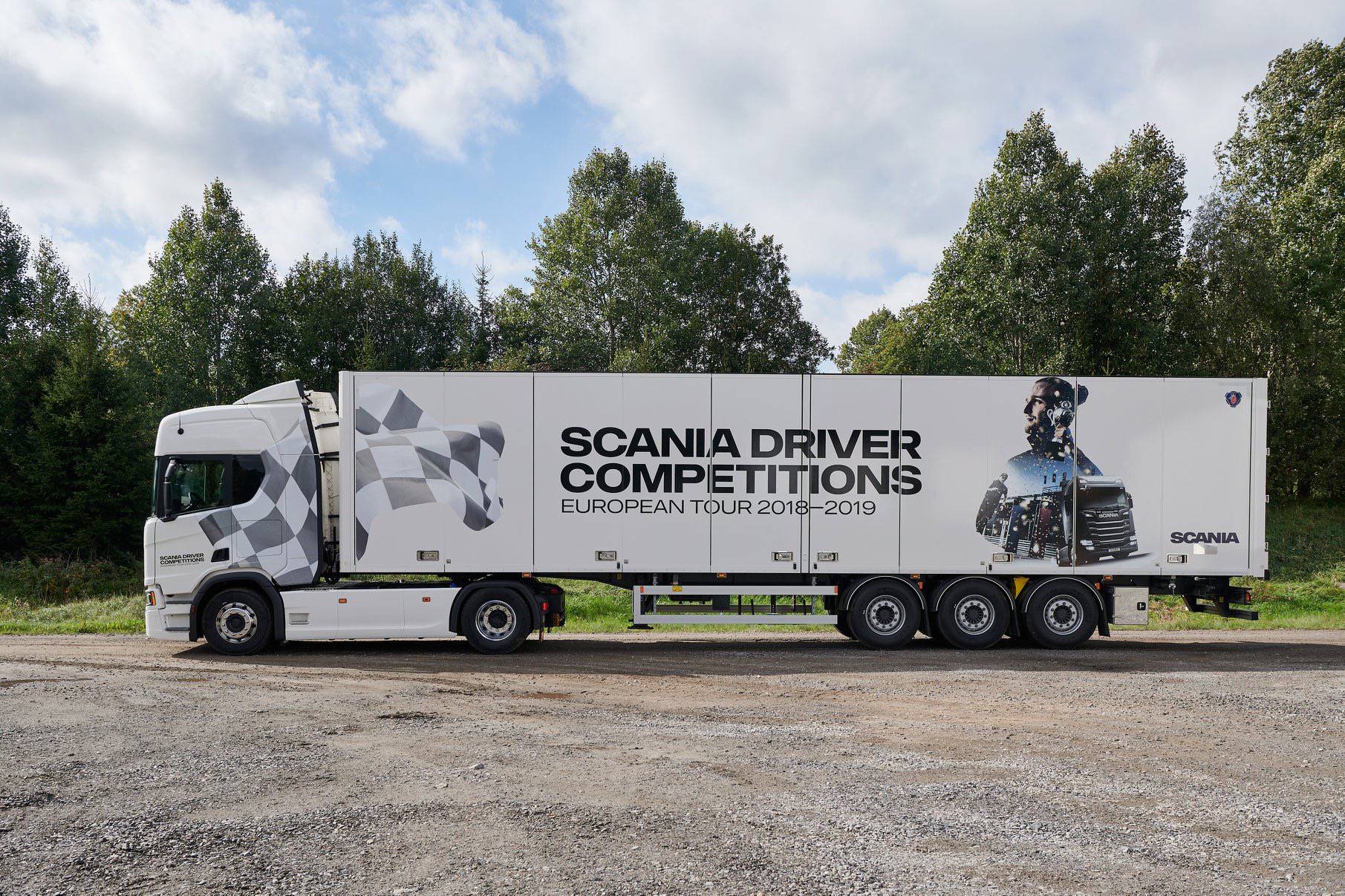 Regionalno natjecanje u vožnji kamiona uz Scaniju Hrvatska