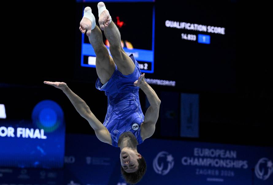 Zagreb: Europsko prvenstvo u sportskoj gimanstici, finale partera