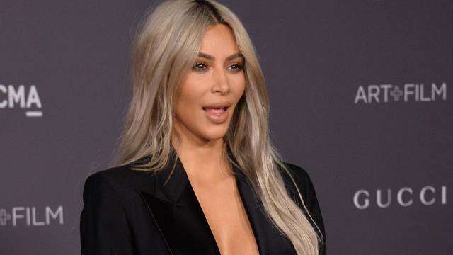 Kim Kardashian West attends the LACMA Art+Film gala in Los Angeles