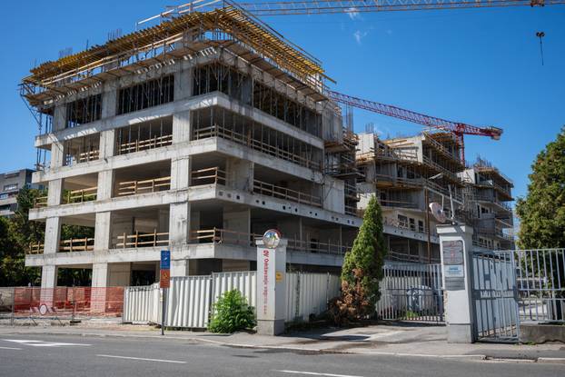 Zagreb: Gradilište i zgrada Projekt Avenue V, 