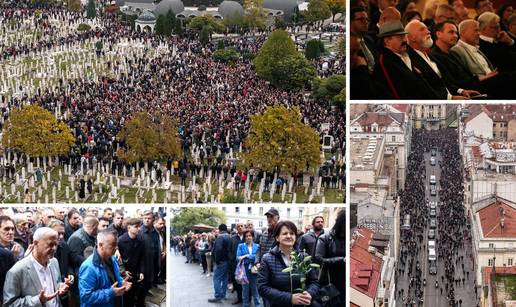 VELIKA GALERIJA Evo kako se Sarajevo oprostilo od Halida