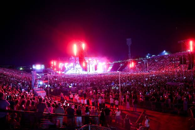 Sarajevo: Dino Merlin održao treći koncert na stadionu Koševo