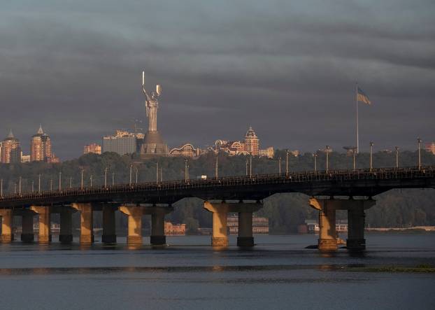 Russian missile strike in Kyiv region