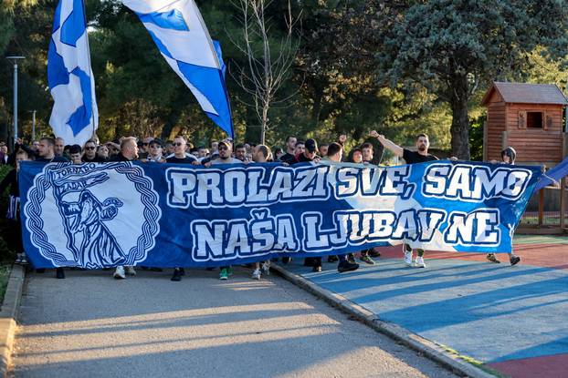 Zadar led in the semi -final against Cibona, dominated by Montenegrin