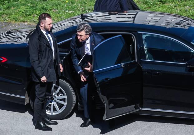 Zagreb: Dolazak članova Vlade na sjednicu u NSK