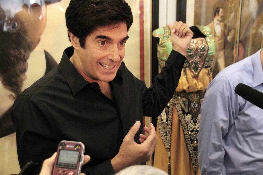 David Copperfield pozdravlja se od kazališta nakon 25 godina