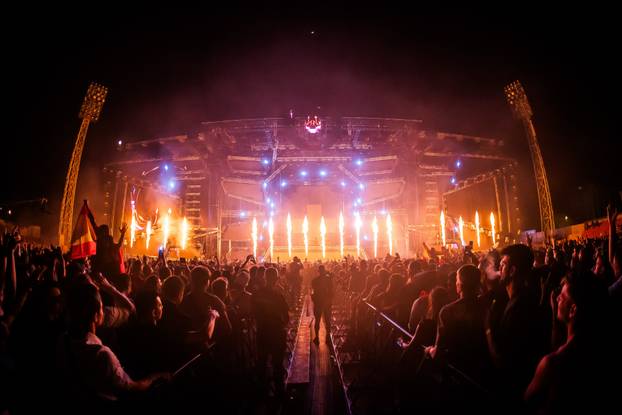 Split - Treca Vecer Ultra Festivala. DJ  Martin Garrix