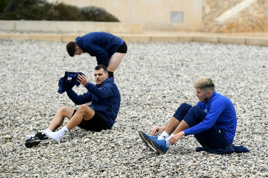 Rovinj: Nogometaši Dinama na pripremama za drugi dio sezone