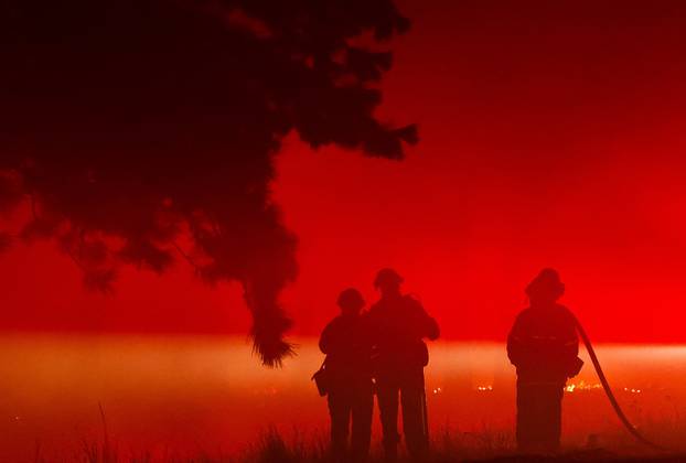 Park Fire, near Lyonsville