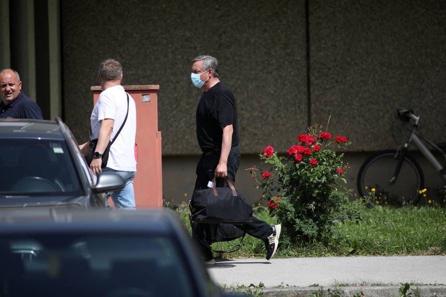 Sudac Ante Kvesić, kojeg je Mamić optužio za korupciju, izlazi iz Remetinca