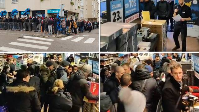 Black Friday ludilo u Zagrebu: U redu zbog jeftinih laptopa...
