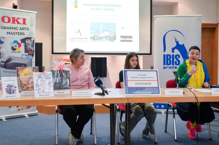 Elin Haddad proglašena najčitateljicom grada Zagreba u kategoriji osnovnoškolske dobi