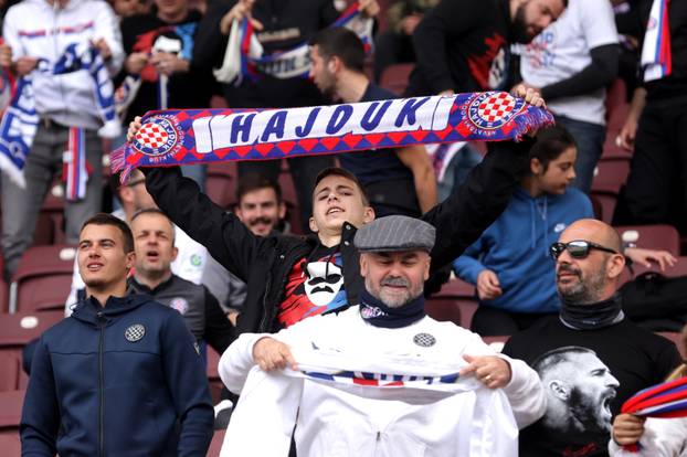 Ženeva: Navijači spremni za utakmicu finala Lige prvaka mladih između AZ Alkmaara i Hajduka