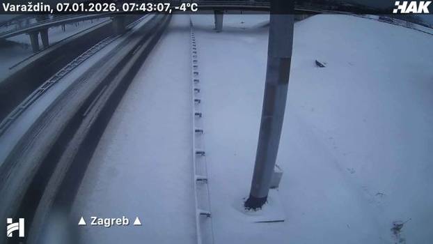 FOTO Autoceste diljem Hrvatske zametene snijegom, pogledajte