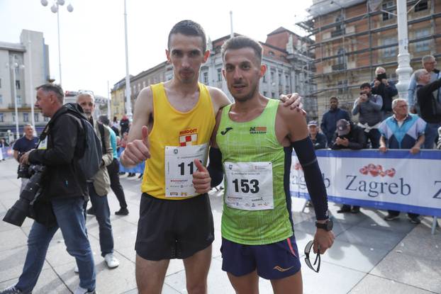 Cilj 32. Zagrebačkog maratona