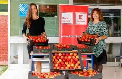 Kaufland ponovno donira voće i povrće za svježu školsku godinu