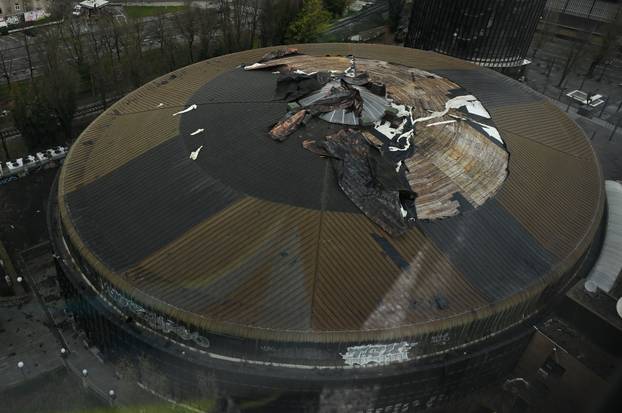 Zagreb: KC Dražen PetroviĆ nastradala u oluji