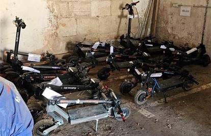 Hrvatska policija već je oduzela hrpu električnih romobila. Evo što se dogodi nakon zapljene