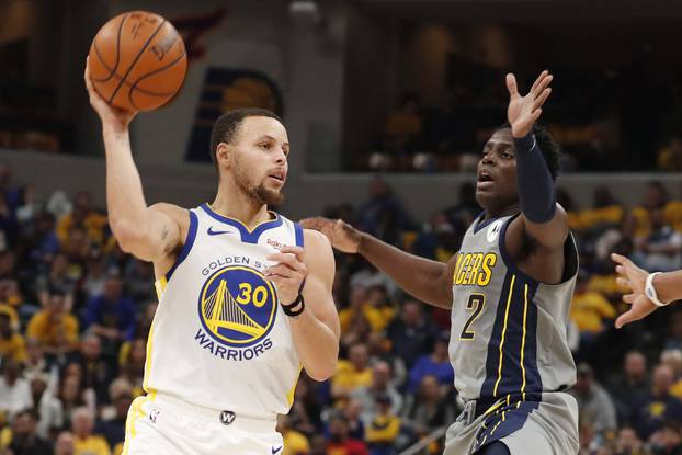 NBA: Golden State Warriors at Indiana Pacers