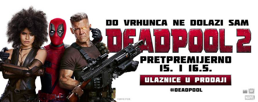'Deadpool 2': Kanađani imaju crni pojas iz davanja isprika