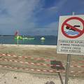 Fažana: Zabranili kupanje  jer su se otpadne vode prelile u more
