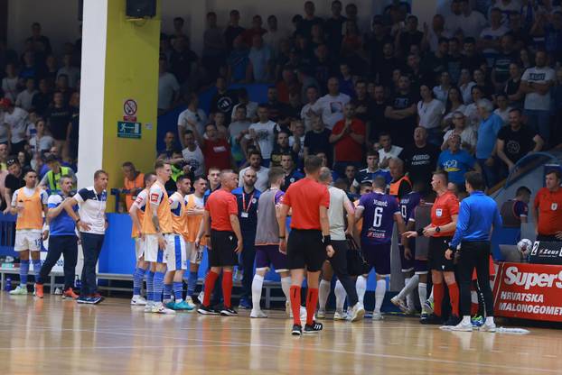 Fourth match of the final series for Croatian champion in futsal between Osijek and the new time