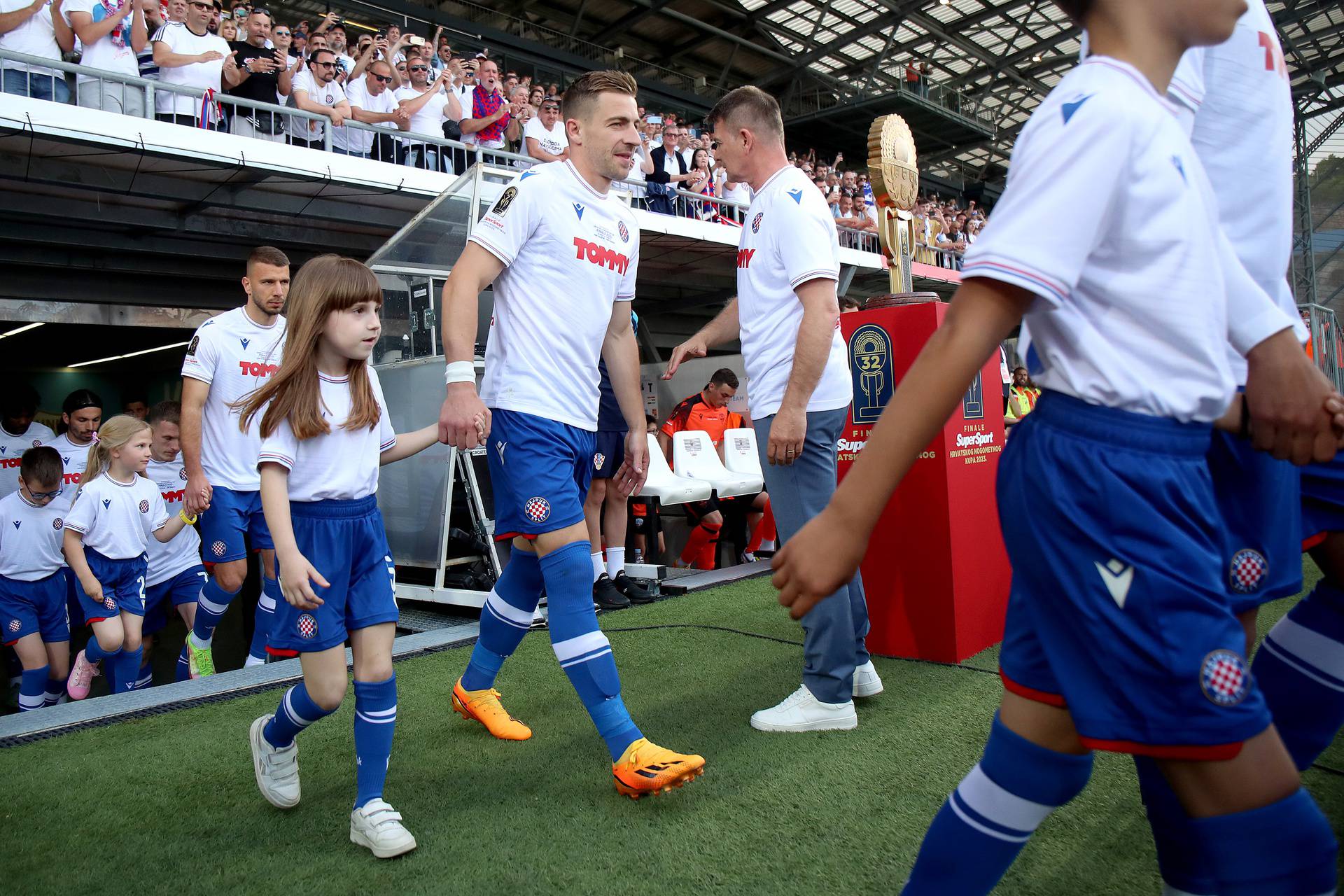 Finale SuperSport Hrvatskog nogometnog kupa između Hajduka i Šibenika