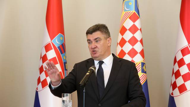 Zagreb: Predsjednik Zoran Milanović održao je izvanrednu konferenciju za novinare 