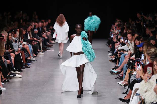 Stella McCartney presents Spring/Summer 2026 Women's ready-to-wear collection during Paris Fashion Week in Paris