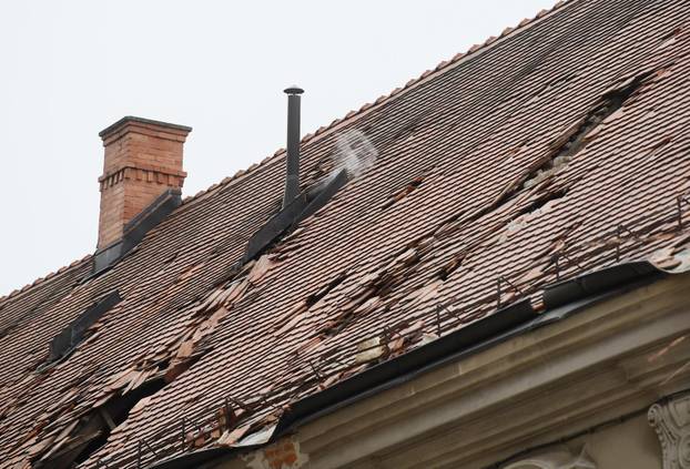 Zagreb: Potes magnitude 5,3 stupnja oštetio Zagrebačku katedralu