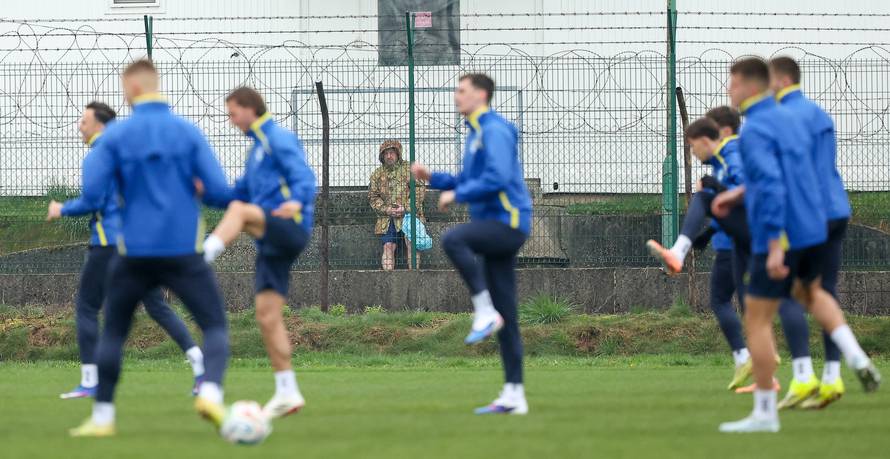 Sarajevo: Trening nogometne reprezentacija BiH uoči finalne utakmice doigravanja za Svjetsko prvenstvo