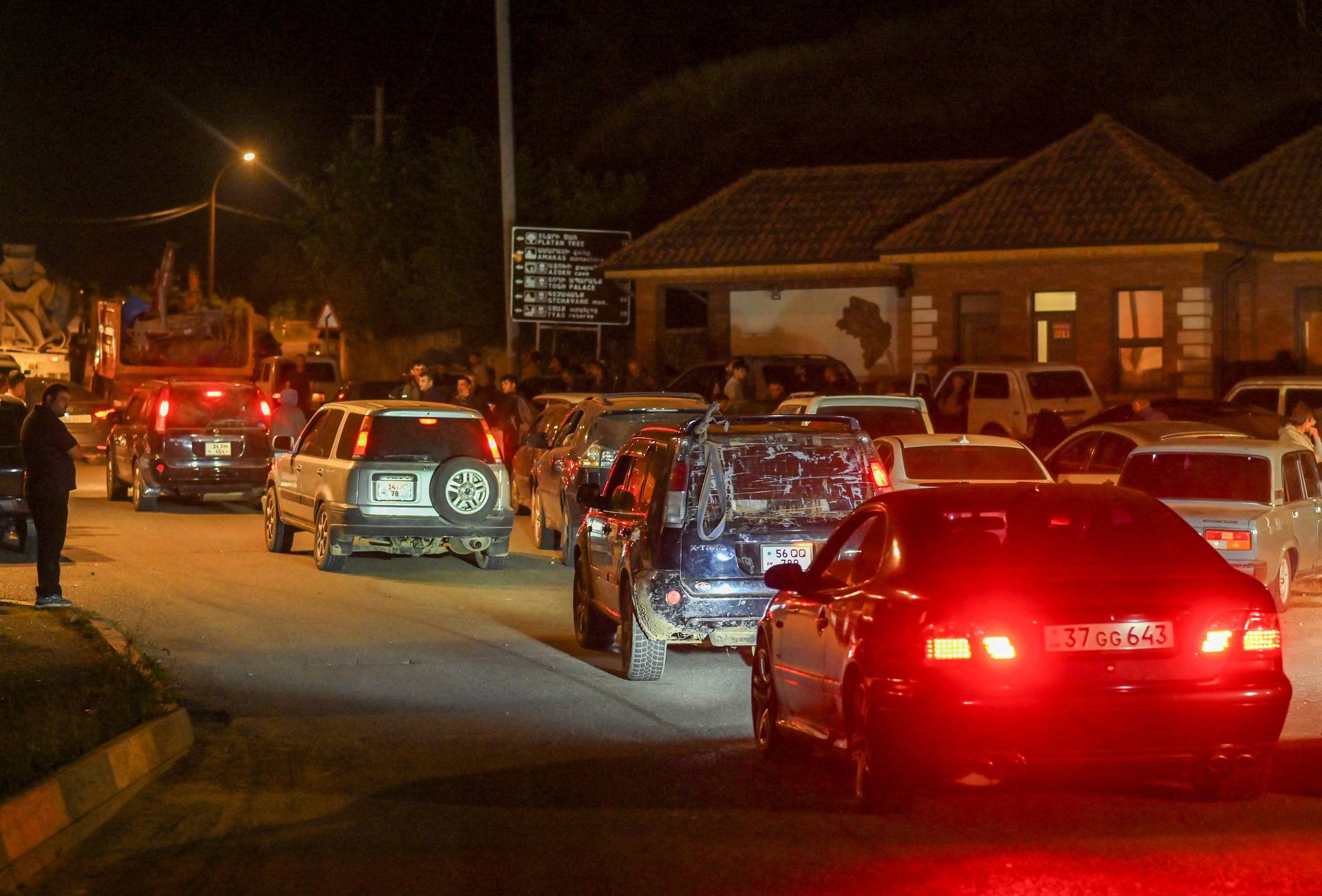 Residents leave Nagorno-Karabakh