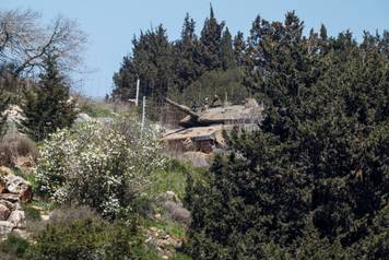 Scenes from the Israel-Lebanon border, following an escalation between Hezbollah and Israel, amid the U.S.-Israeli conflict with Iran