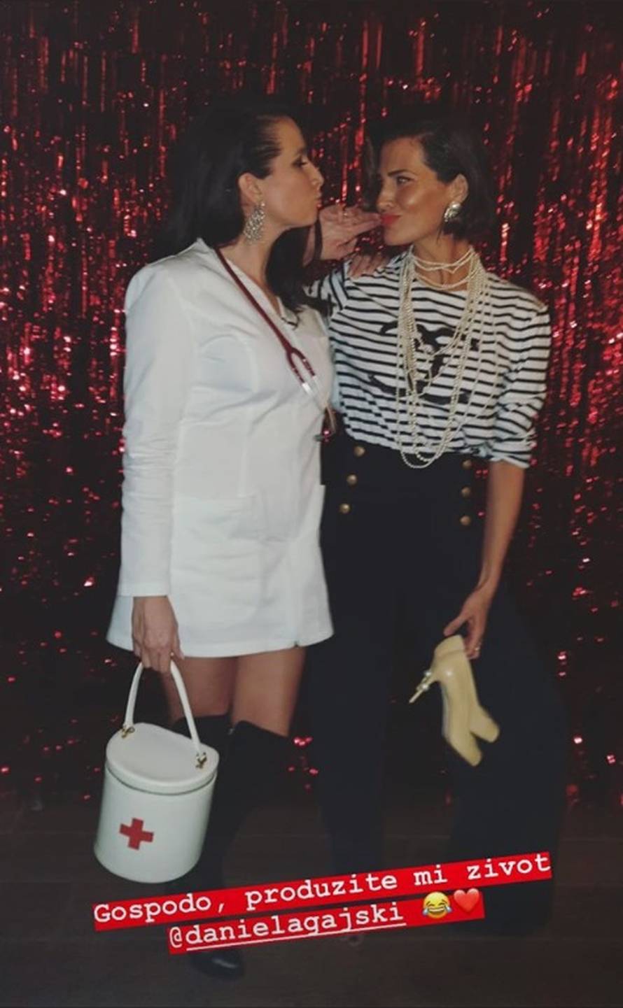 Neprepoznatljiva: Iva Todorić je došla na tulum kao Hurem