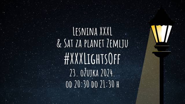 I ove godine Lesnina Hrvatska se pridružuje akciji „Sat za planet Zemlju“