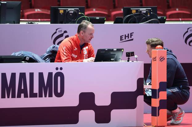 Malmo: Trening hrvatske reprezentacije uoči sutrašnje utakmice protiv Švicarske