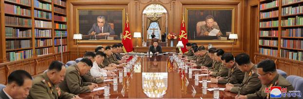 Meeting of the Central Military Commission of the Workers' Party of Korea in Pyongyang