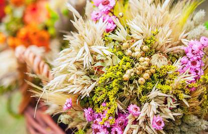 Jesenska dekoracija: Osušite cvijeće i napravite divan buket