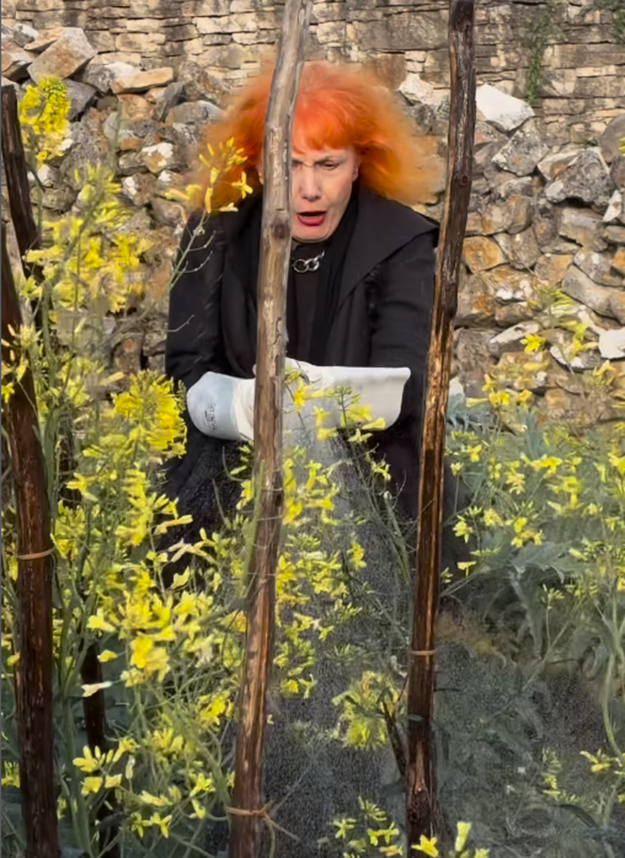 VIDEO Josipa Lisac zasukala je rukave i primila se posla u vrtu: 'Teški poljoprivredni radovi...'