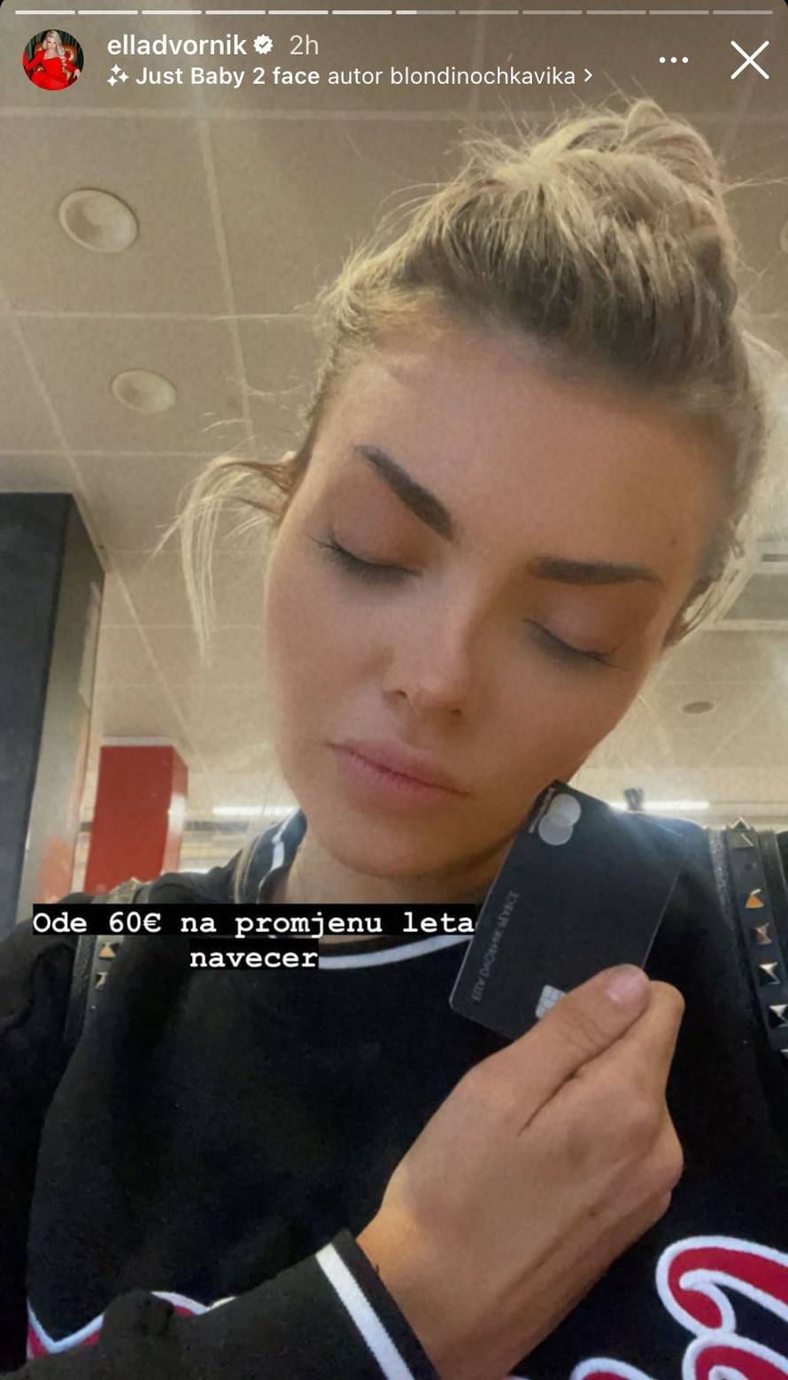 Kakav peh! Ella Dvornik kupila tri avionske karte pa za Zagreb iz Beograda ipak išla 'taksijem'